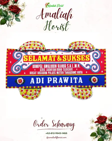 Papan Bunga Ucapan Selamat Kaibon